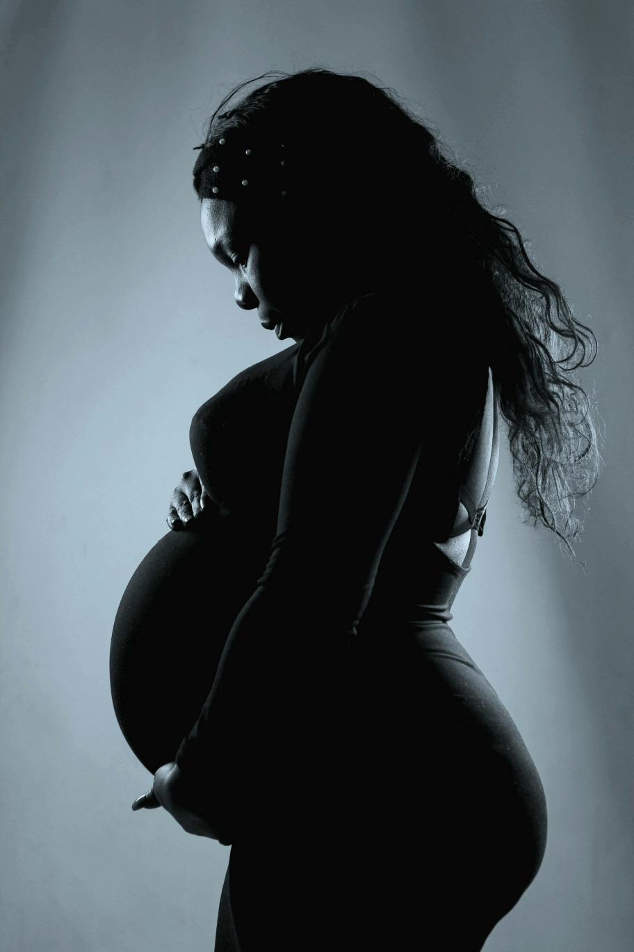 black woman ultrasound pregnancy